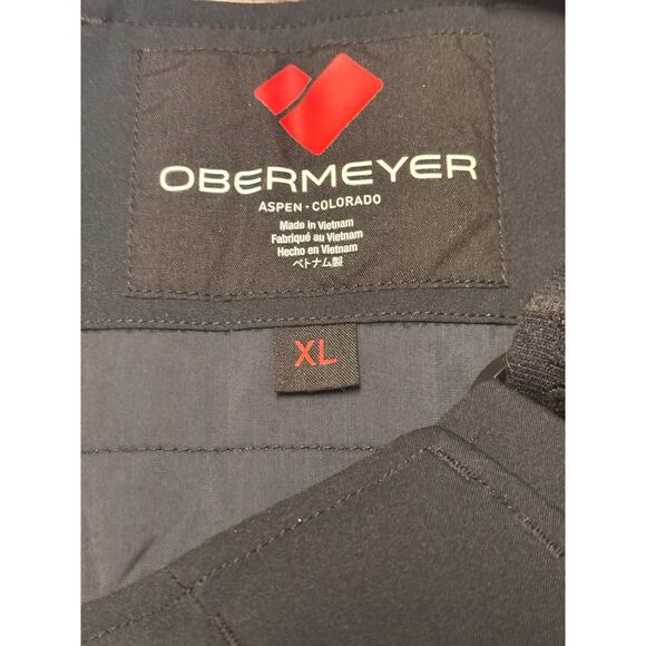 Obermeyer Perseus Bib Pant Men’s XL Snow Ski Snowboard Gray NWT - Picture 3 of 8